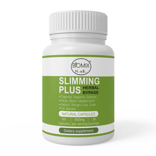 Herbal Bypass Cápsulas Slimming Plus Adelgazantes Naturales 30 Servicios