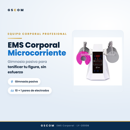 Professional EMS Microcurrent Body Contouring Device for Abdomen, Arms, Buttocks, Legs, and Breasts