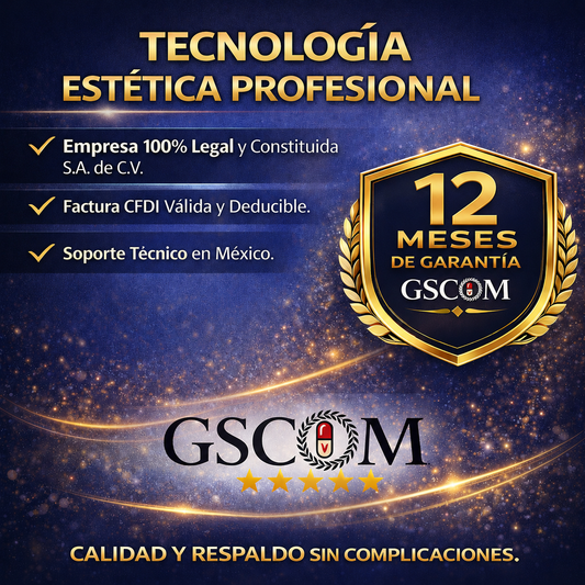 Radiofrecuencia 4 en 1 Cavitación 30K Ultra Pro, Vacuum, EMS y Electroporador Facial-Corporal