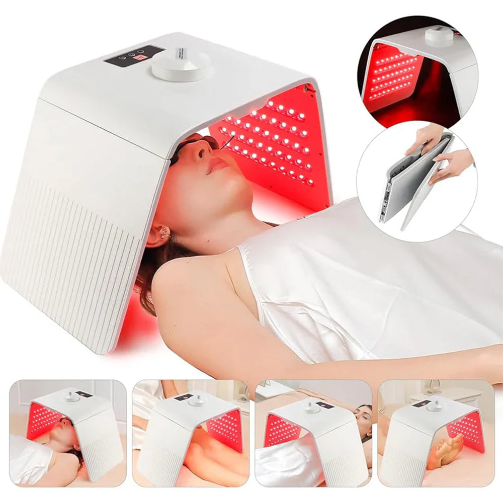 Máquina LED Fototerapia 7 Colores + Nano Spray  Rejuvenecimiento Facial, Antiarrugas, Hidratación Profesional SPA, Aparatología, Cosmetología