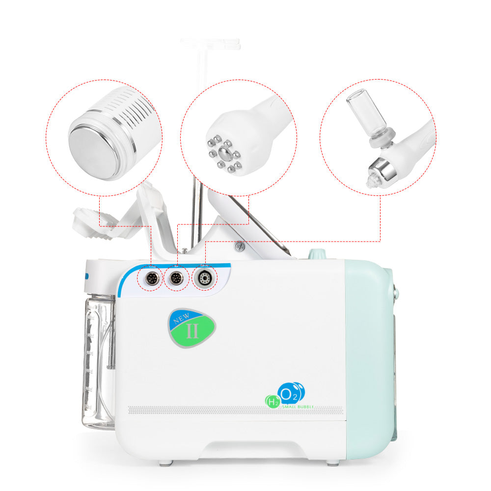Máquina Hidrofacial 7 en 1  Limpieza Profunda, Microdermoabrasión, Radiofrecuencia, Ultrasonido, Pulverizador, Terapia Fría, Máscara LED – Profesional para Spa y Estética